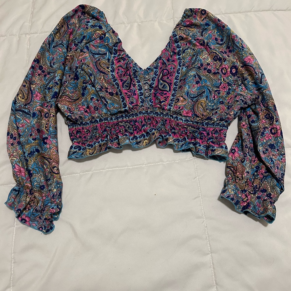 Beautiful Multicolor Patterned 2-Piece Set - image 3